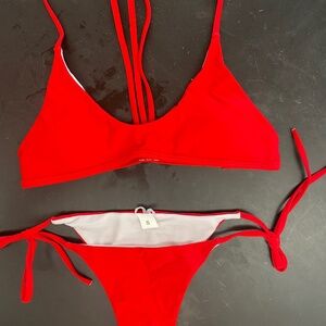 Neon Push Up Bikini Set